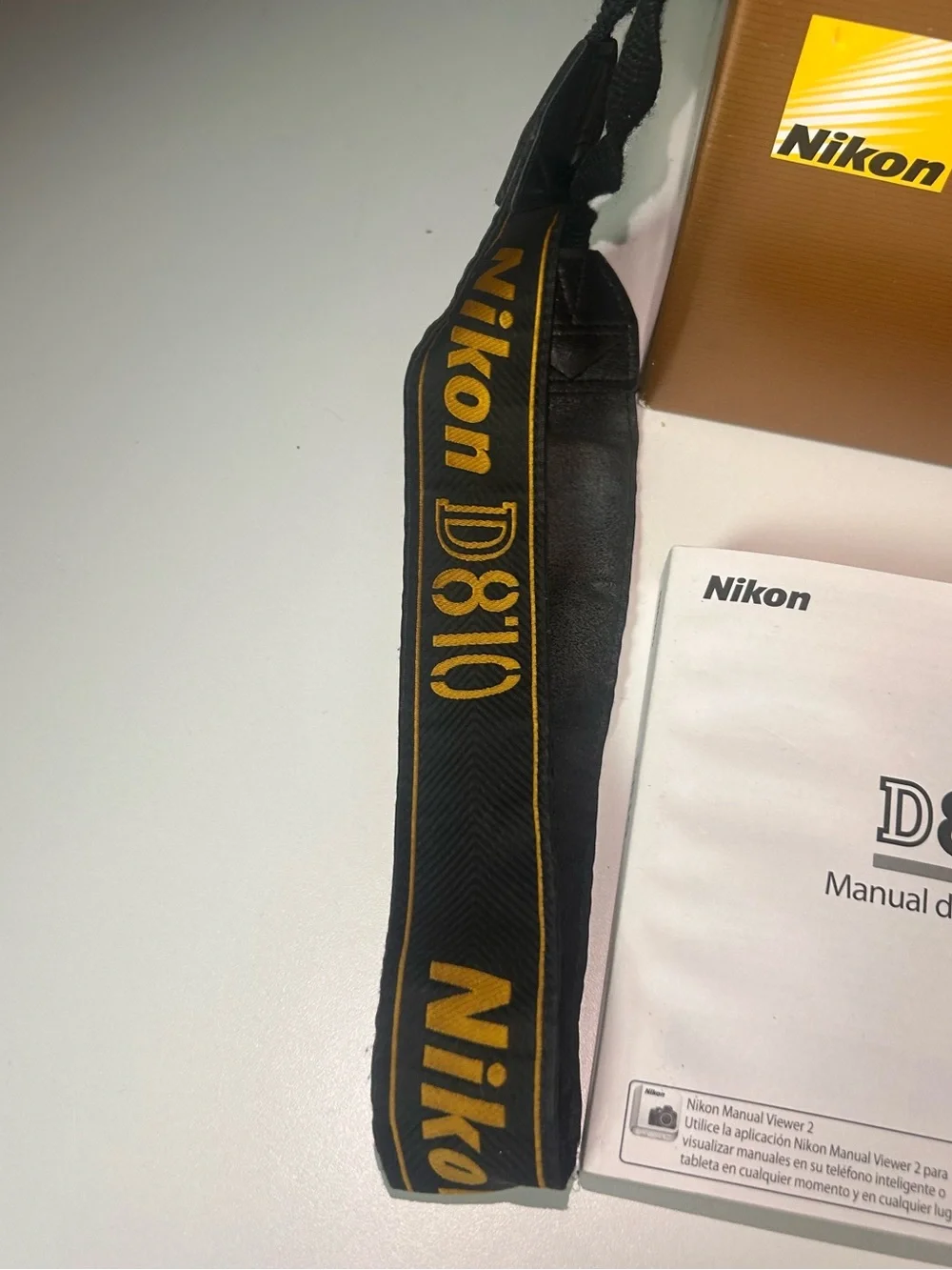 Nikon D810 DSLR with Black Body and Black Lenses